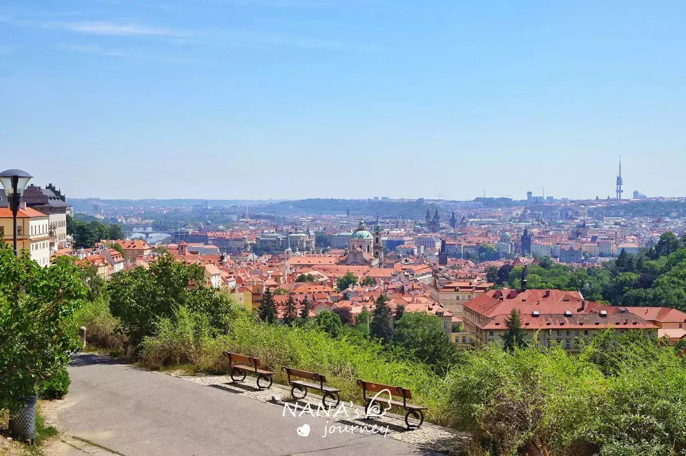 布拉格拍全景最佳位置,布拉格游览地图