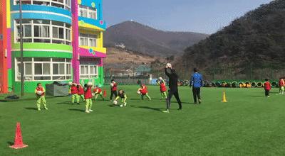 足球启蒙青训完整的训练课,青训日记