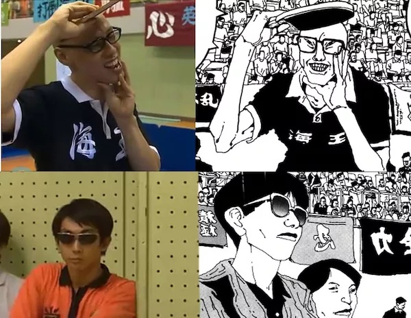 日本鬼才汤浅政明,汤浅政明乒乓球拍摄