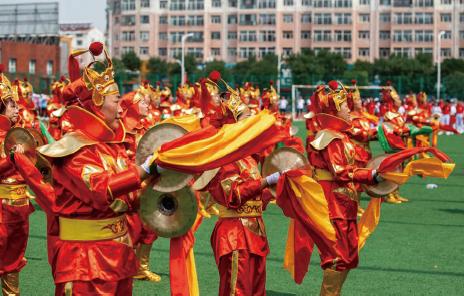 新时代鼓舞,新时代的小鼓舞