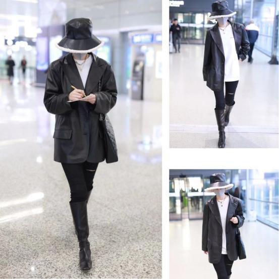 冬季穿一身白超时髦，和周雨彤学习白色服饰搭配，清纯又显白