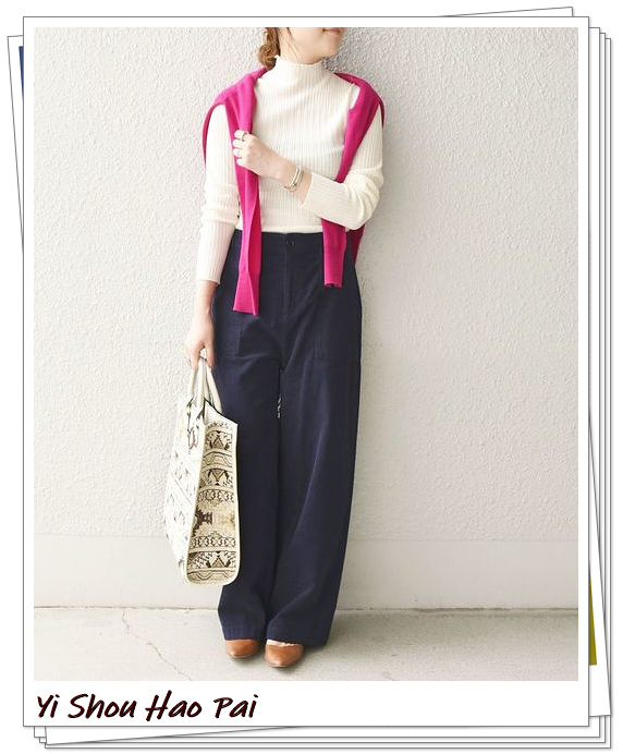 灯芯绒裤子颜色搭配,棕色灯芯绒裤子秋冬搭配