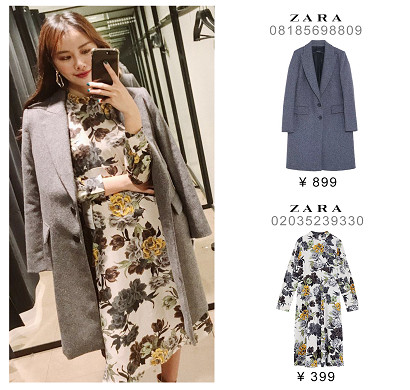 zara美到犯规的早春新款穿搭,zara穿搭黑色小香风