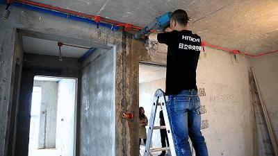 中央空调梁上打孔犯法吗,装中央空调在承重梁上打孔违法吗