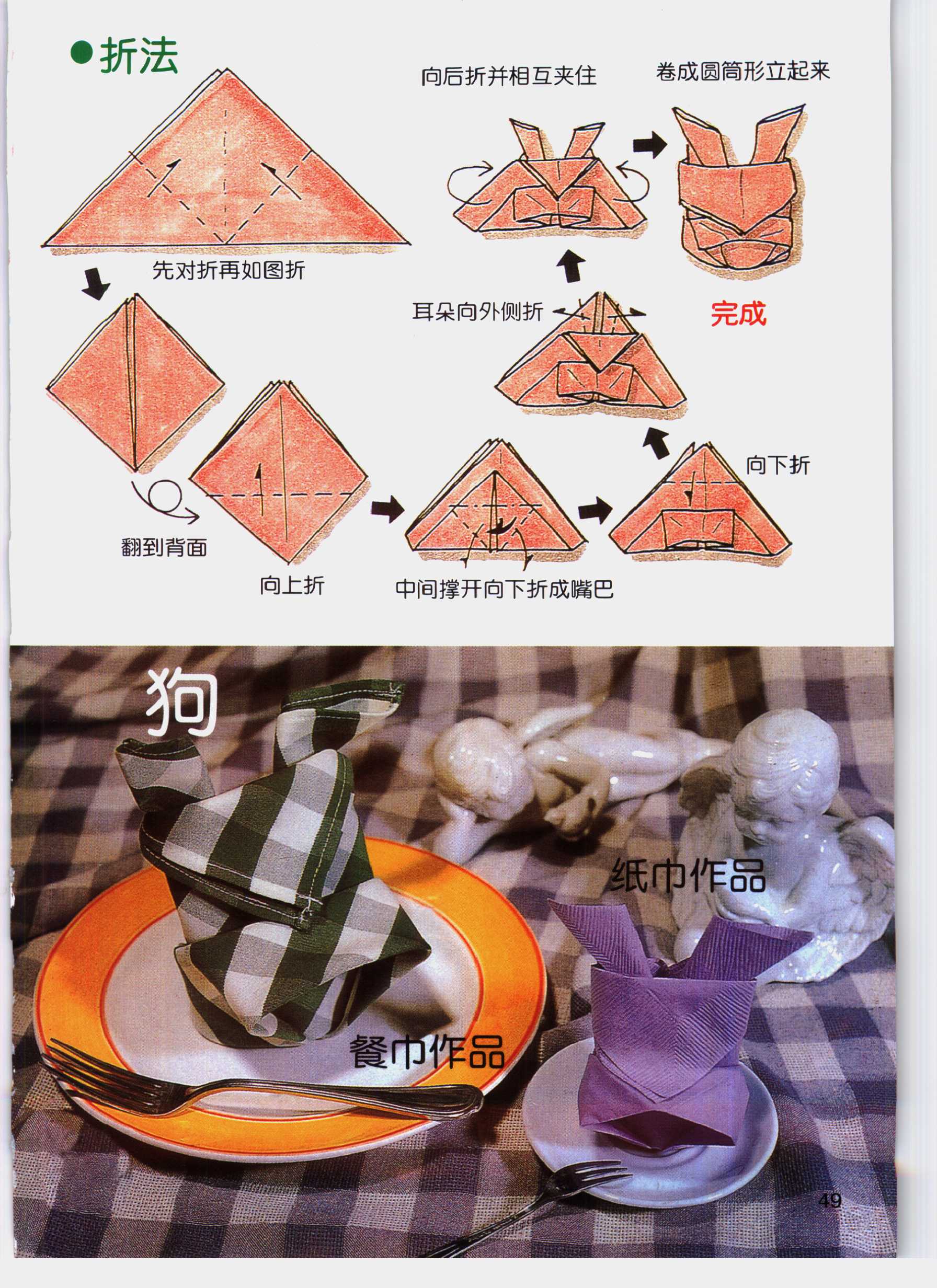 折餐巾怎么折视频,餐巾怎么折纸视频