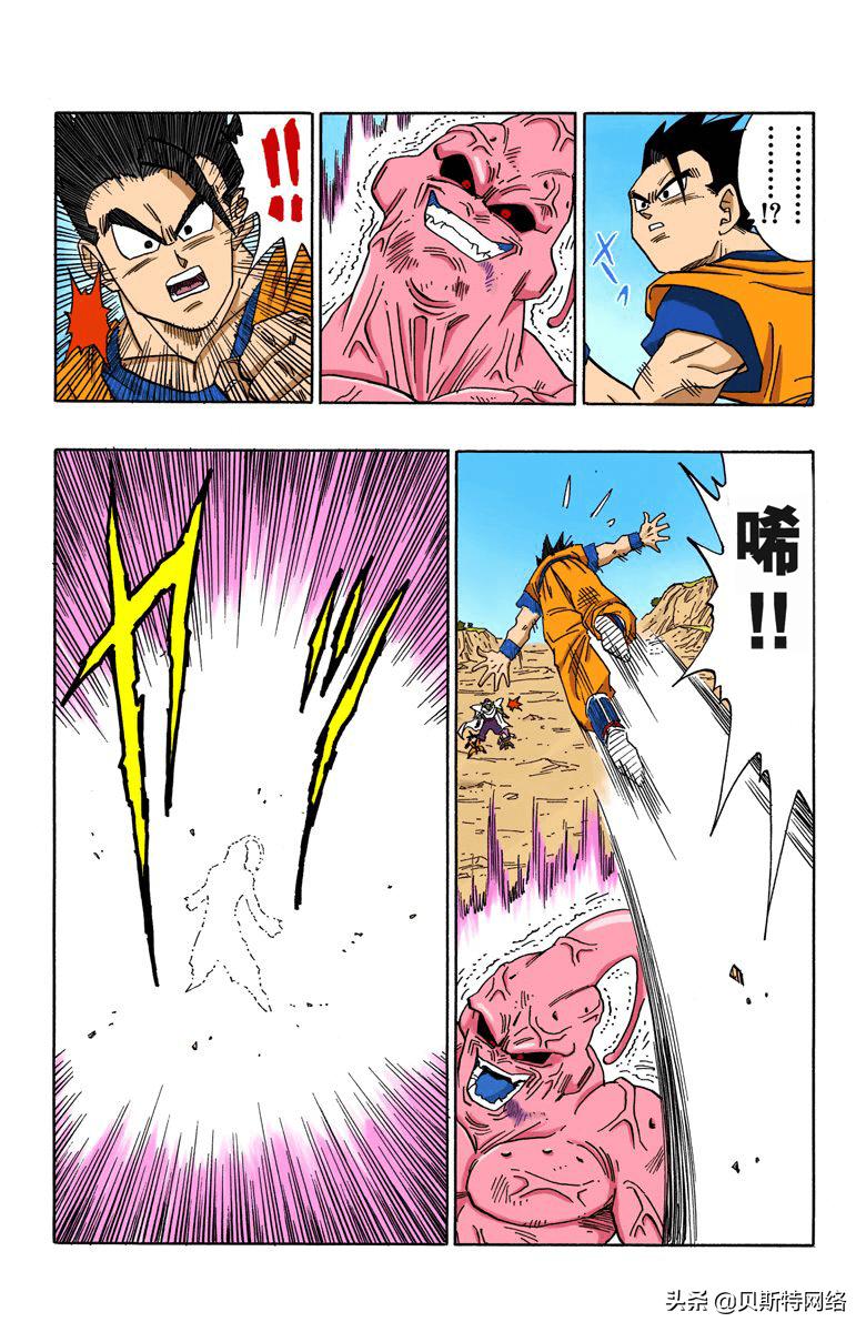 龙珠彩色漫画布欧篇74,七龙珠漫画第419篇