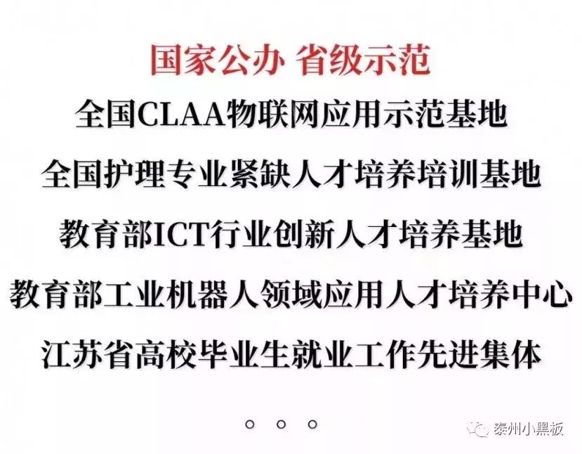 泰州高校—这份来自泰职院的专属说明书,你值得拥有