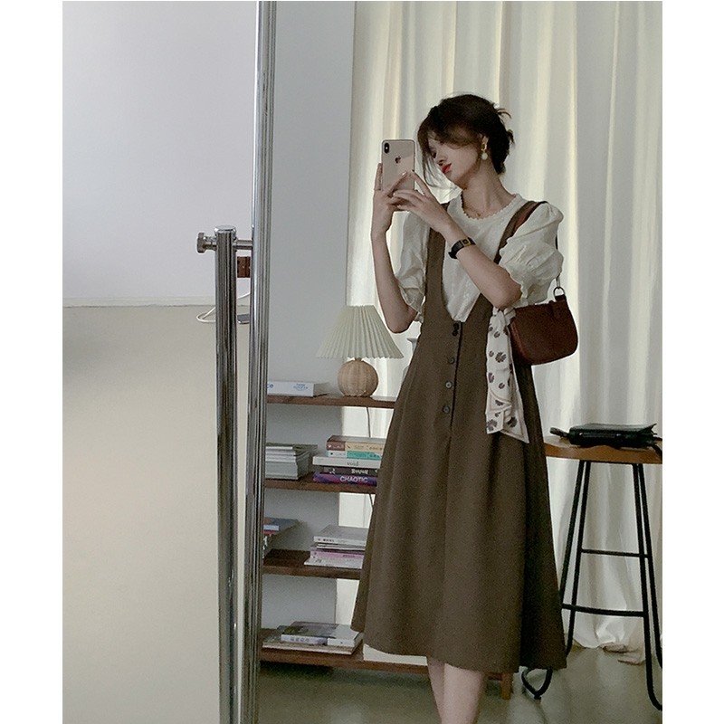 好看的森系裙子,温柔高级感裙子