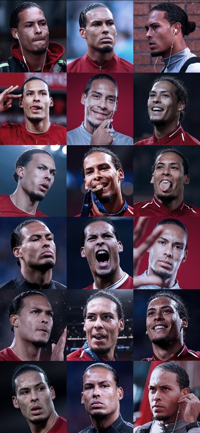 足球范戴克图片,木木足球