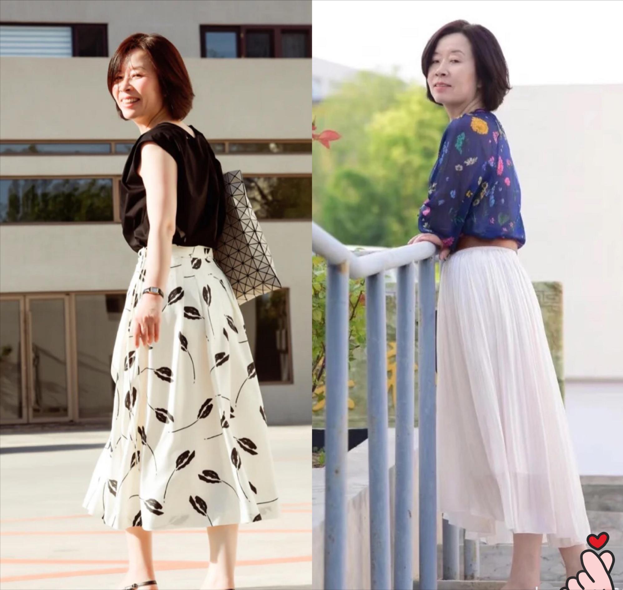 不年轻，相貌也不出众，50+姐姐把日子过成诗，认真打扮女人真美