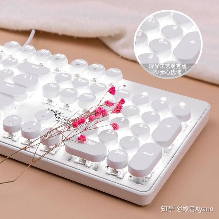 适合学生党的百元机械键盘推荐,适合妹子的高颜值机械键盘