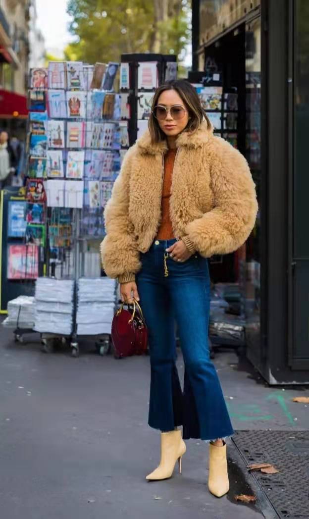 羊咩咩外套女,咩咩同款外套