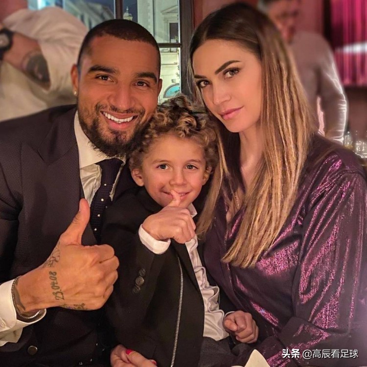 博阿滕梅丽莎恩爱,博阿滕与老婆梅丽莎