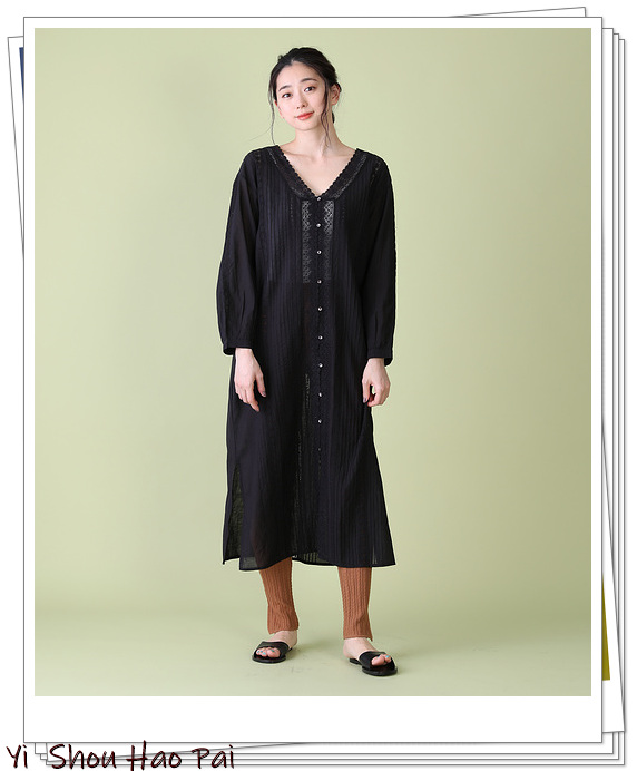 夏季黑色连衣裙穿搭图片大全,时尚穿搭黑色连衣裙时尚又修身