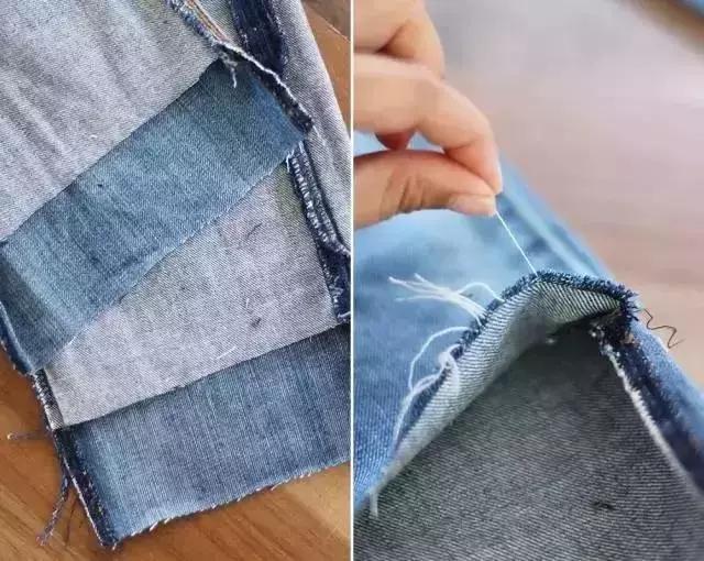 裤腰小怎么办30年老裁缝教你一招,牛仔裤腰大了怎么剪一刀改小