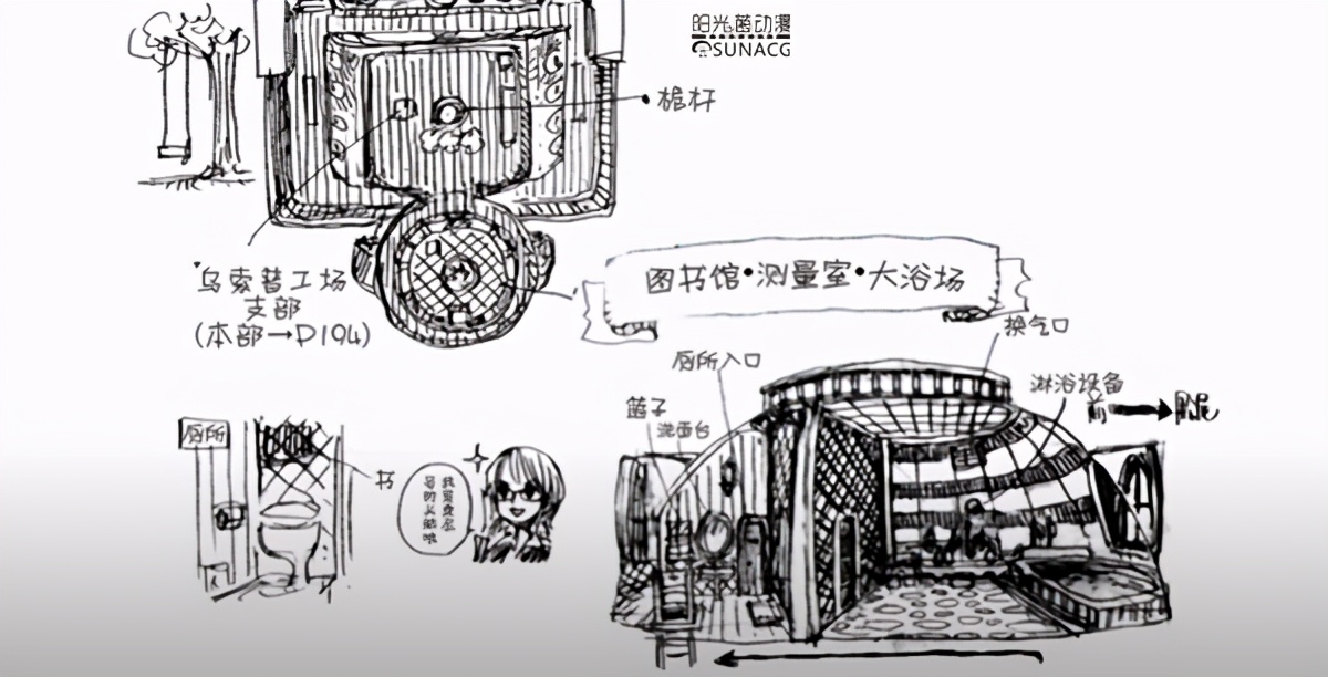 海贼王万里阳光号上有人物吗,草帽团海贼王豪宅