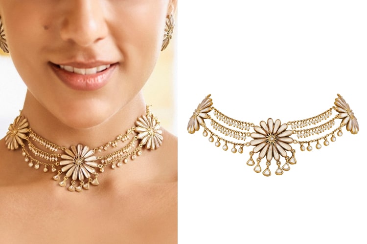 印度耳环首饰项链,印度首饰项链图片大全