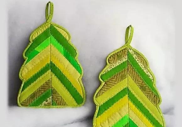 旧布子做杯垫教程,废布做简单杯垫