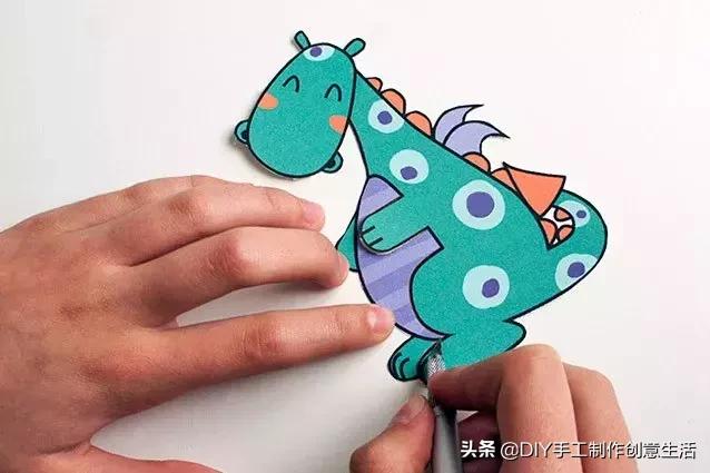 8-10岁儿童手工书签可爱猫咪书签,手工diy书签简单好看不用折纸