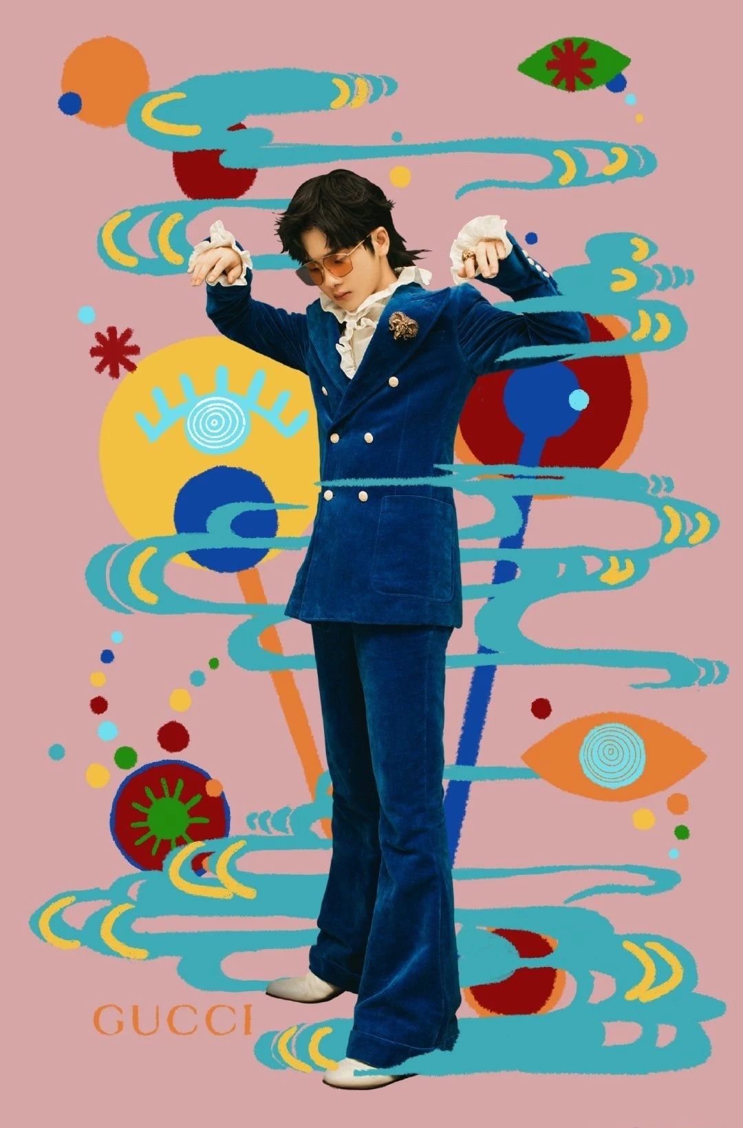 周震南被吓到,看周震南reaction反应