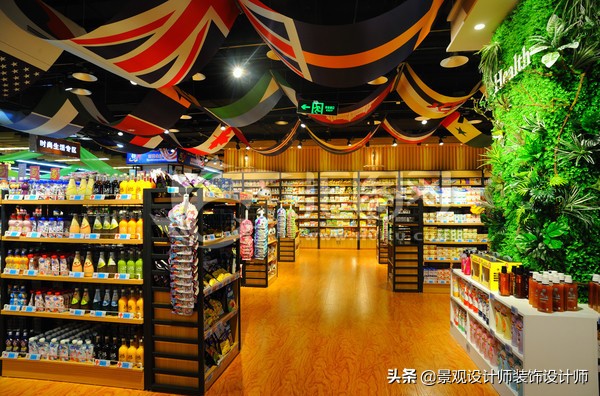 超市设计图视频,小超市货架摆放设计