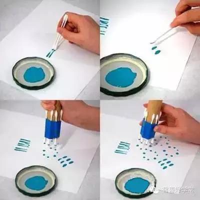 另类涂鸦工具,幼儿园另类涂鸦工具