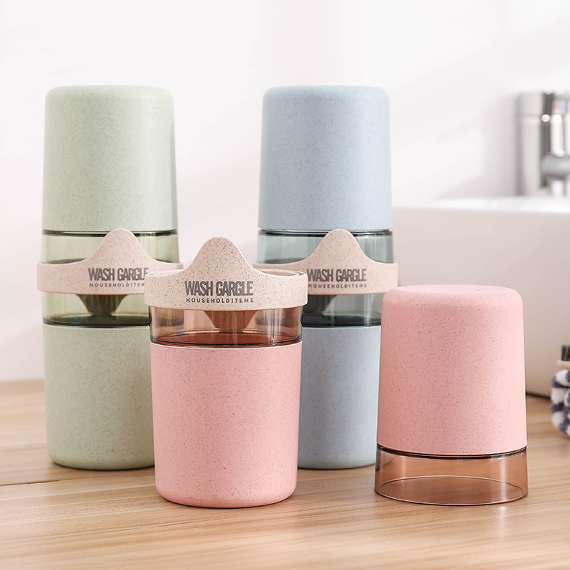 高颜值轻奢漱口杯二合一,漱口杯轻奢高级感好清洗