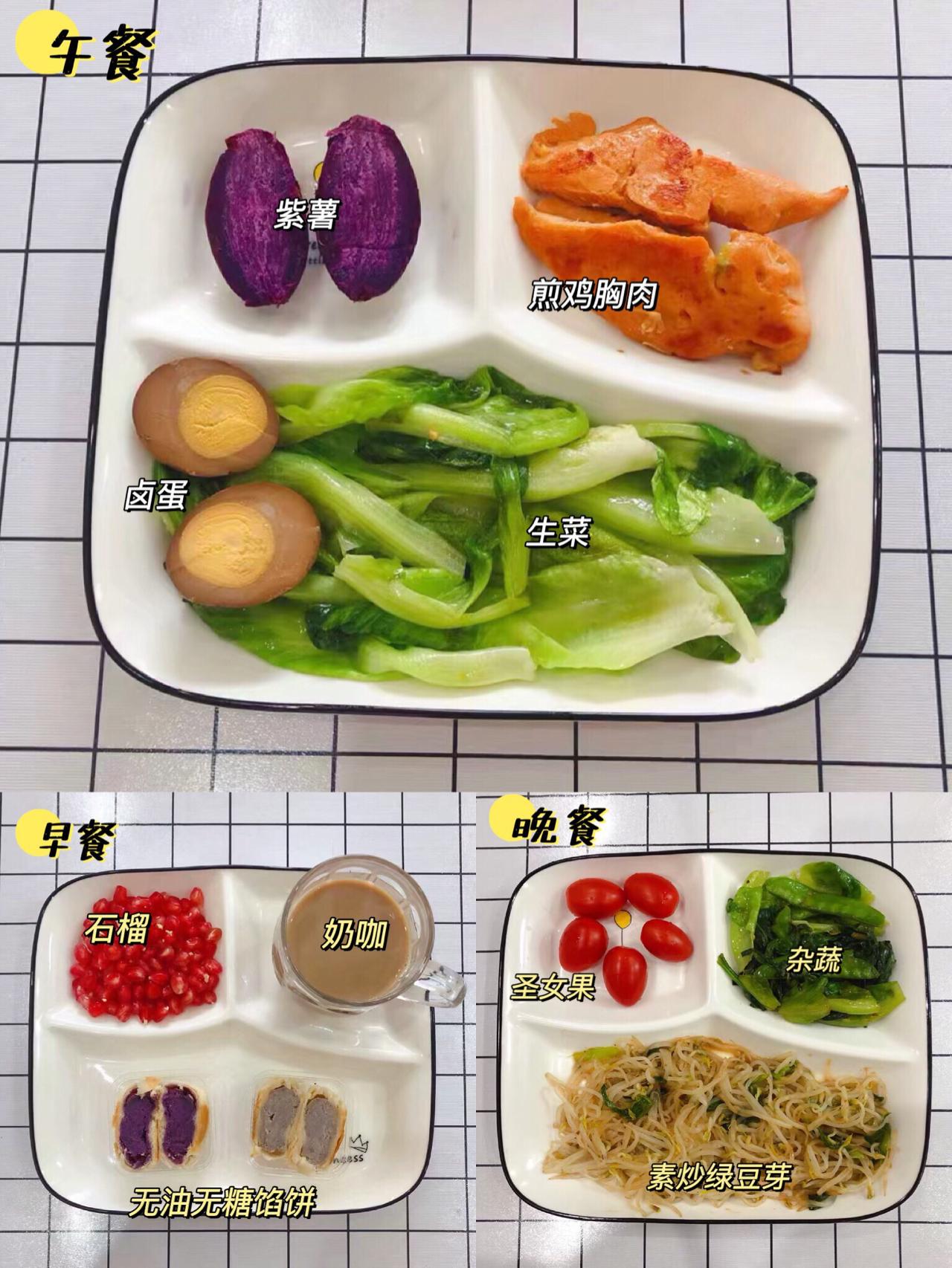 高效减脂餐跟着吃瘦十斤,1周快速减脂餐