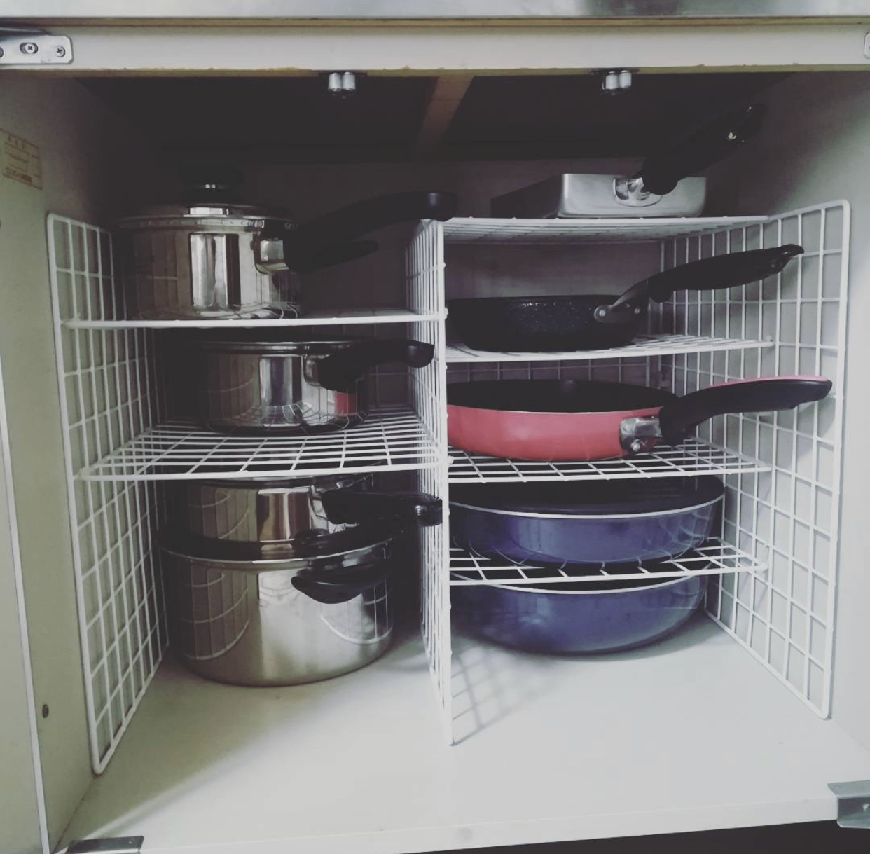 厨房锅具收纳墙上,厨房锅具收纳整理神器