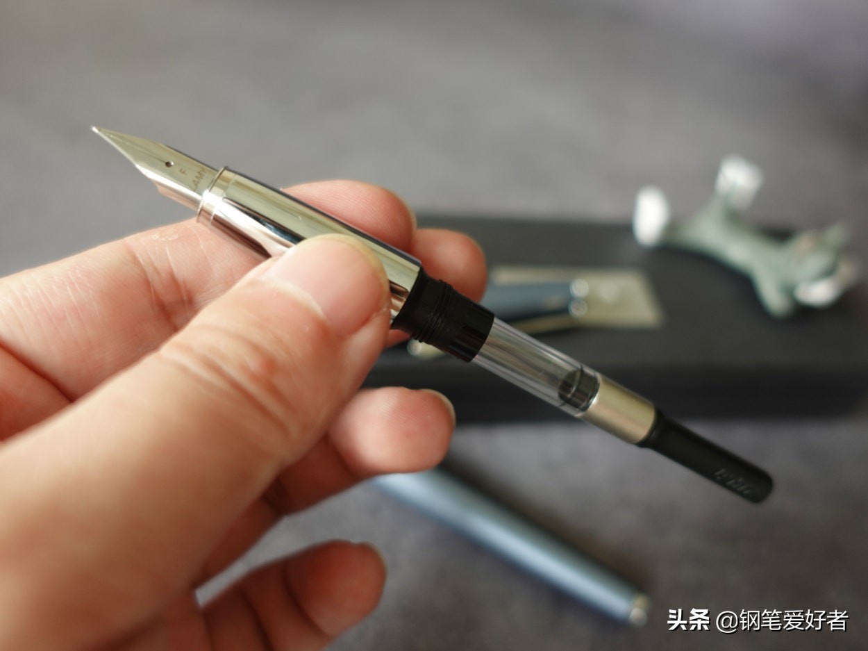 lamy20年海蓝宝钢笔,lamy演绎钢笔