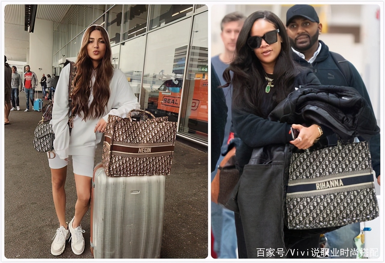 迪奥托特爆款,迪奥托特包金色字母