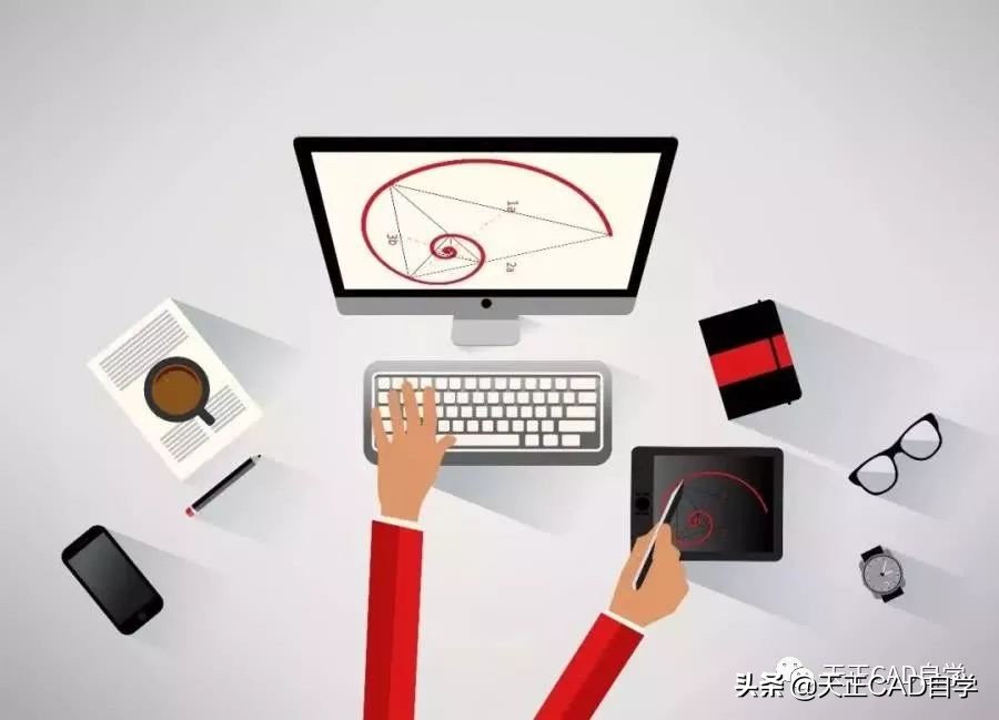 天正2018cad数字递增,天正建筑cad新手必练300图