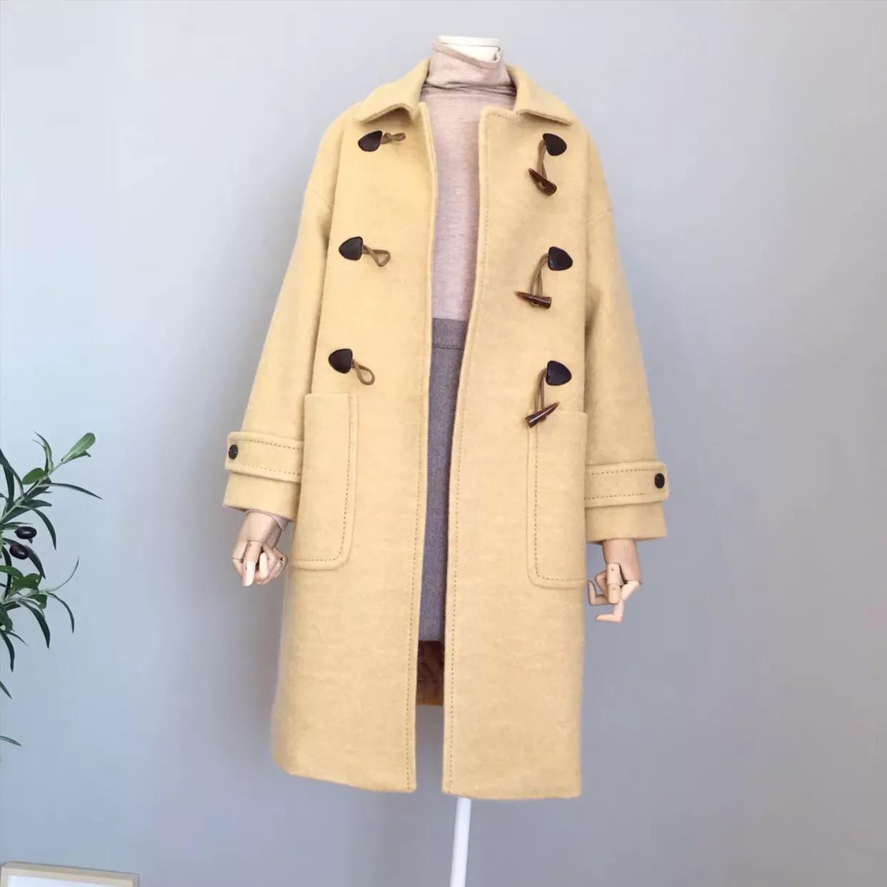 小个子冬天外套适合什么款式,大衣穿搭女秋冬小个子