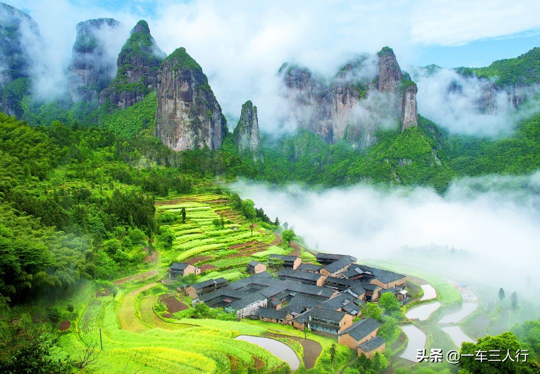 浙江最美山顶露营地,浙江十大免费露营地