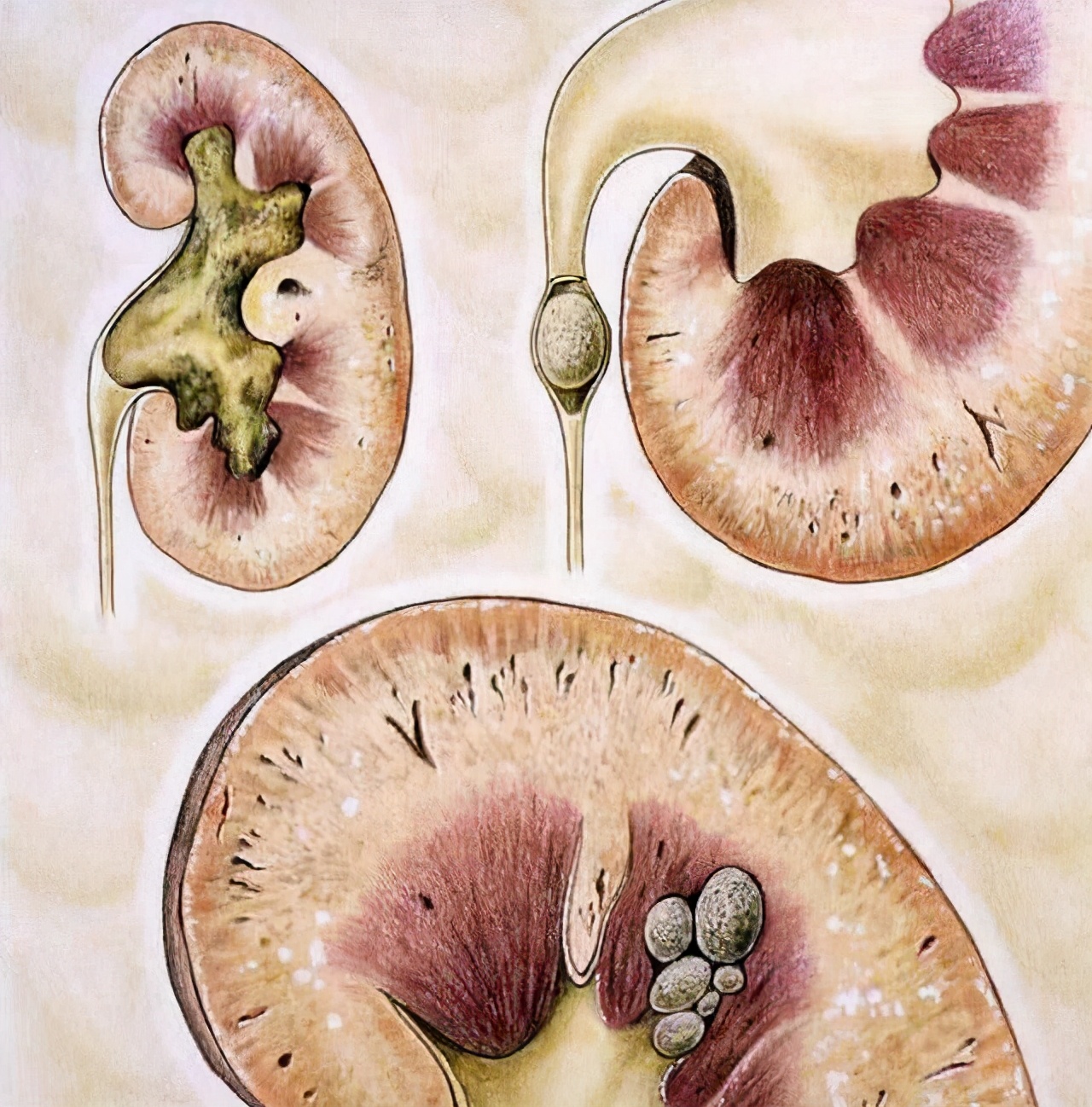 肾结石尿尿疼痛怎么办,肾结石如果尿尿恢复正常还是很疼