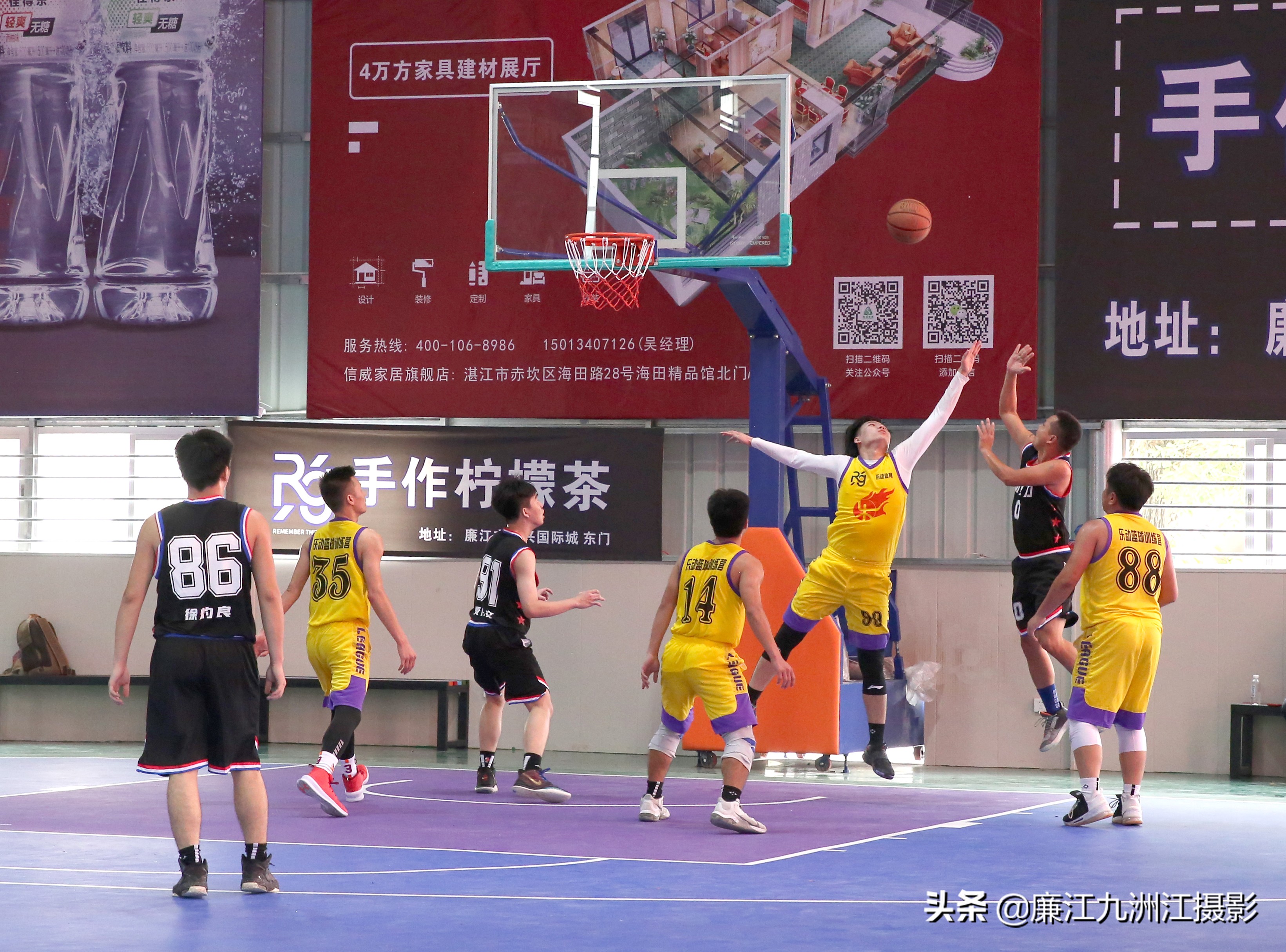 廉江市乐动体育馆,廉江乐动杯篮球比赛