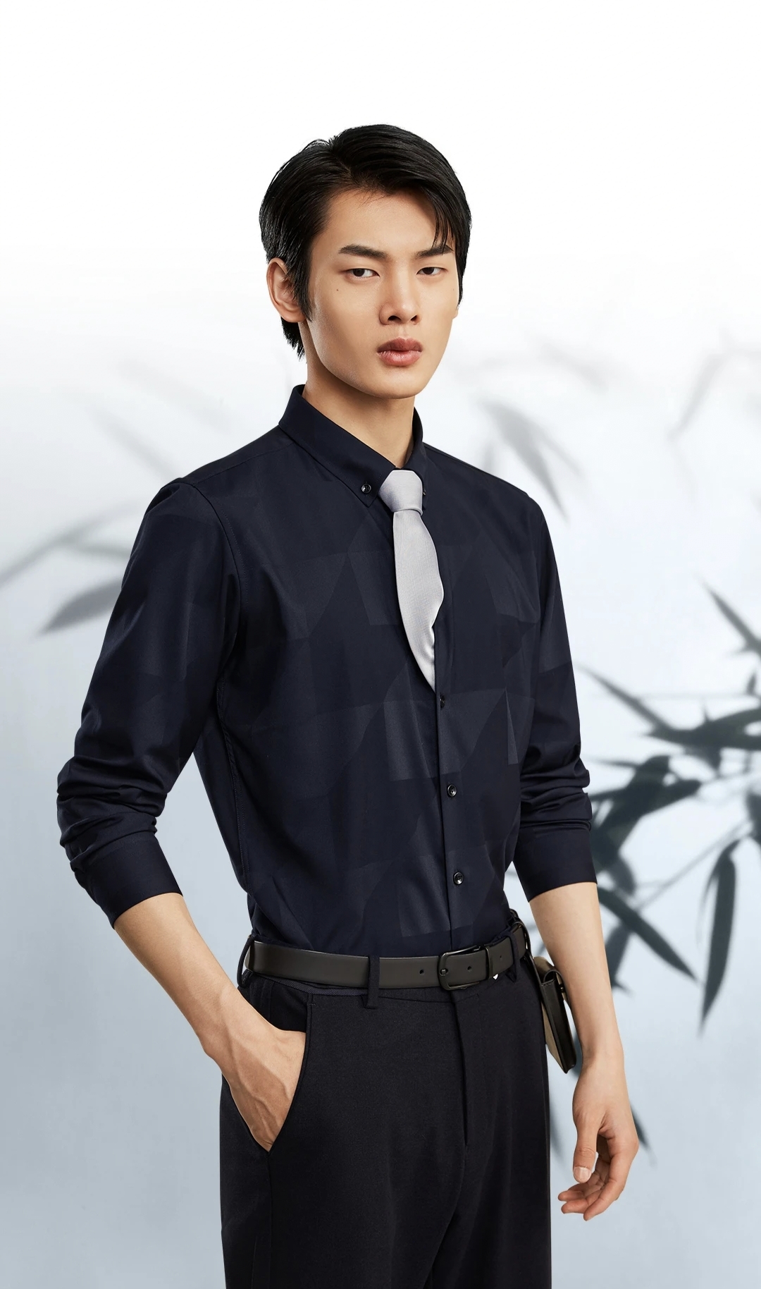 海澜之家职场男士穿搭,海澜之家职场衬衣