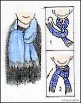 男士围巾怎么系好看,300百种围巾系法