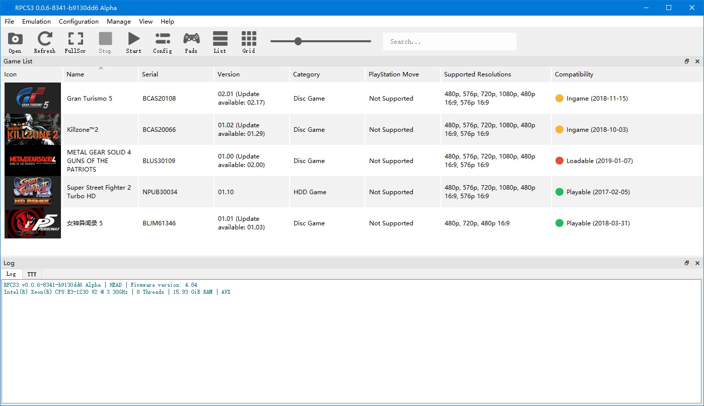 索尼ps3游戏机操作视频,ps3模拟器游戏和ps3游戏通用