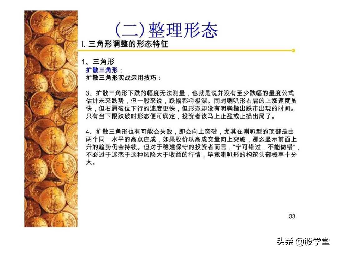 股票经典技术图形集锦,股票k线形态图解大全视频