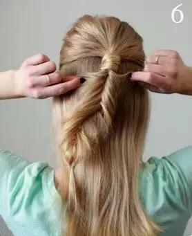 鱼骨辫网红红色蝴蝶结,女童扎头发鱼骨辫蝴蝶结