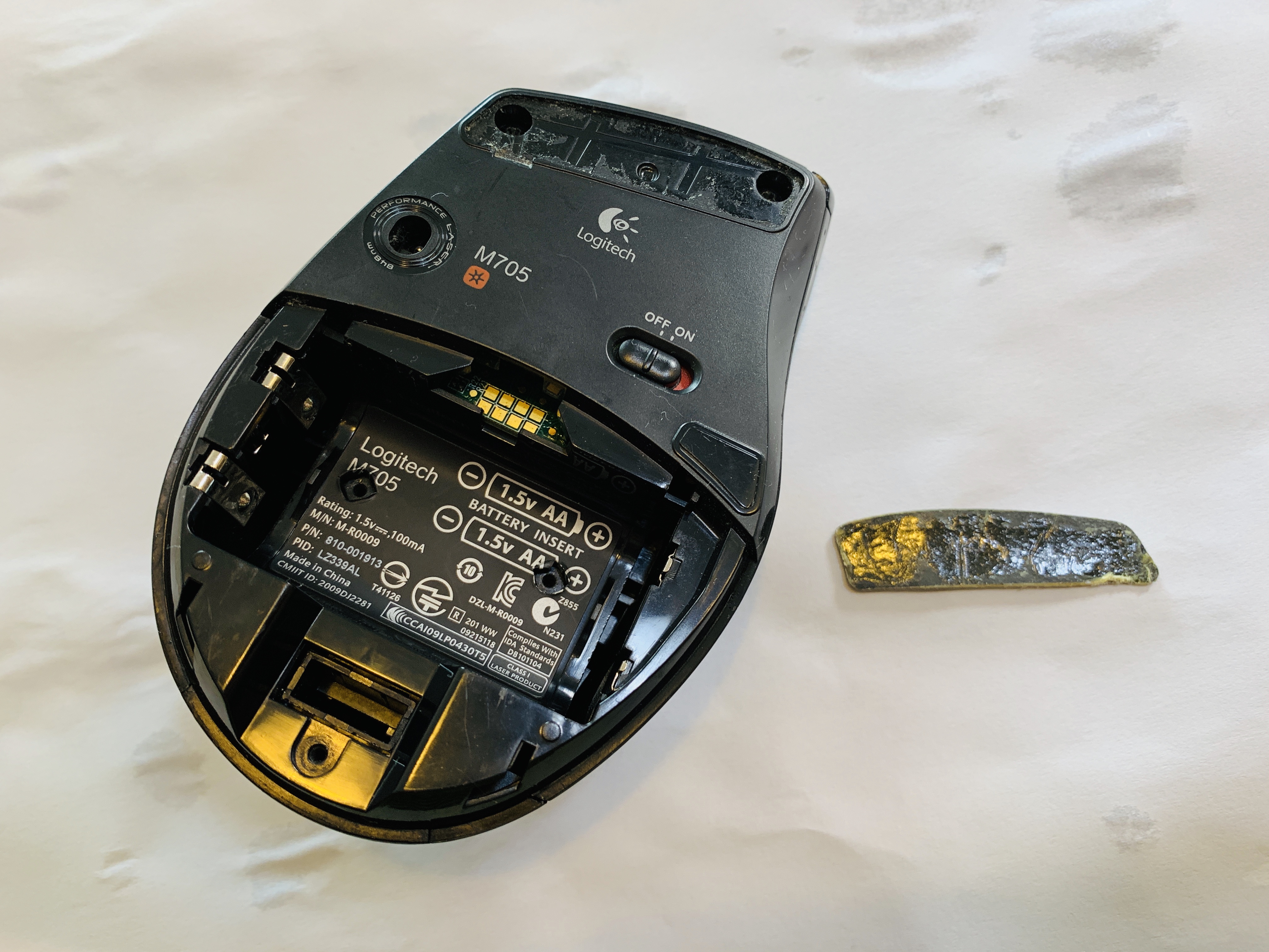 罗技m705鼠标可以复位吗,罗技m705鼠标续航时间