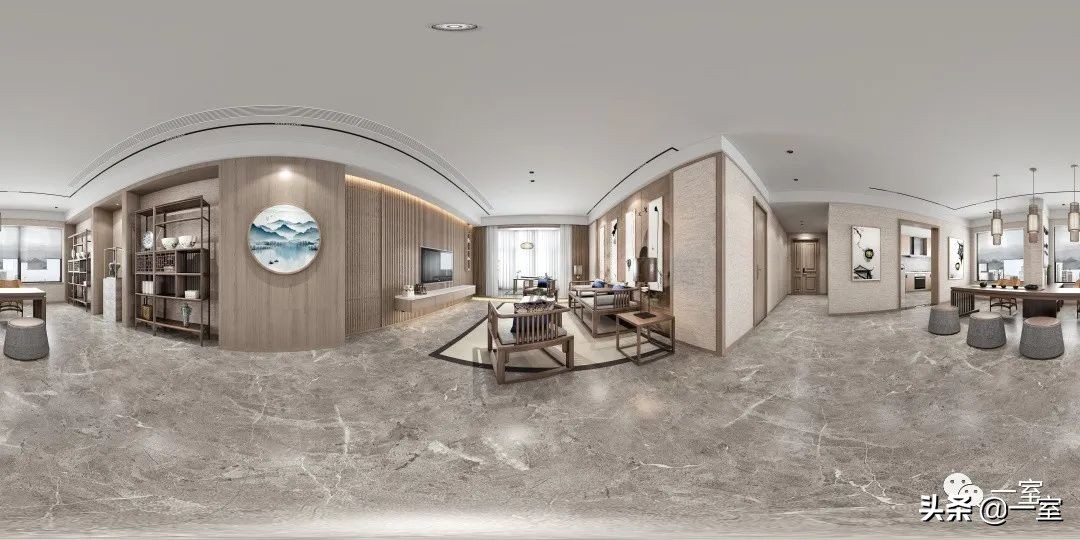 全景效果图最大的,如何出全景效果图