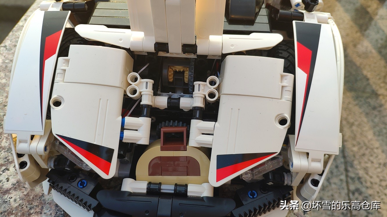 双鹰兰博基尼积木测评,积木跑车兰博基尼测评