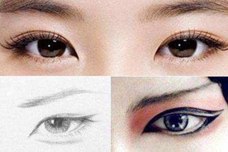 什么叫丹凤眼真正的丹凤眼图片,一双丹凤眼两弯柳叶吊梢眉特点