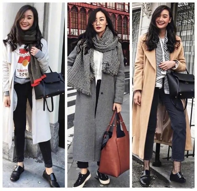 180博主大衣穿搭,博主大衣穿搭推荐