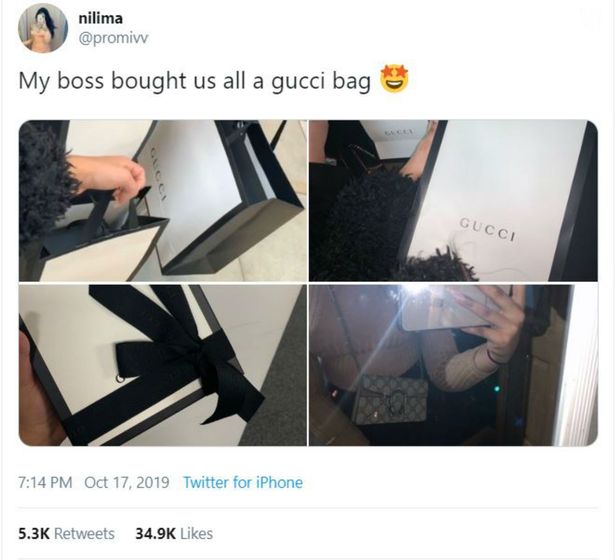 员工晒老板奖的名牌包，英国公司收到大量求职申请，网友疑是套路