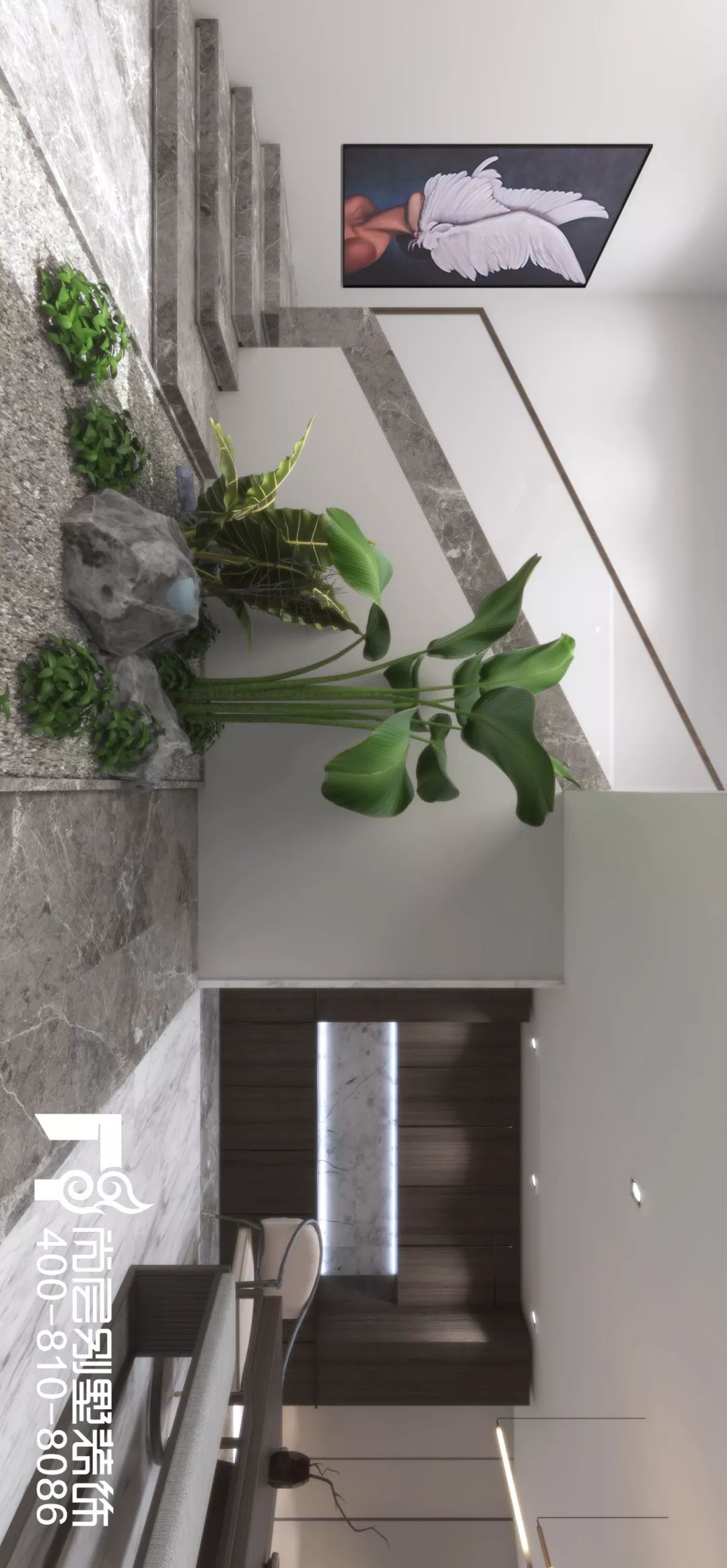 尚层作品万科高尔夫570㎡，现代美式清雅风