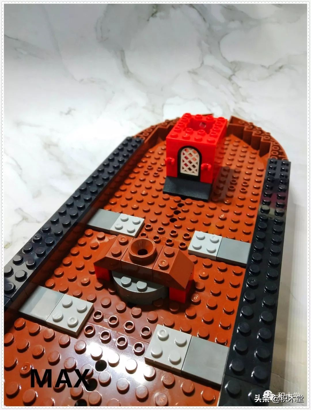 「虚测评」哲高积木QL1801海盗船之骷髅冒险号