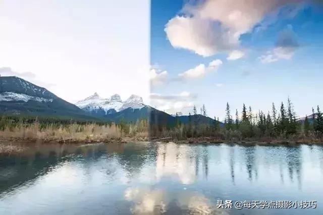 摄影小技巧风景相机,偏振镜在风光摄影中的使用技巧